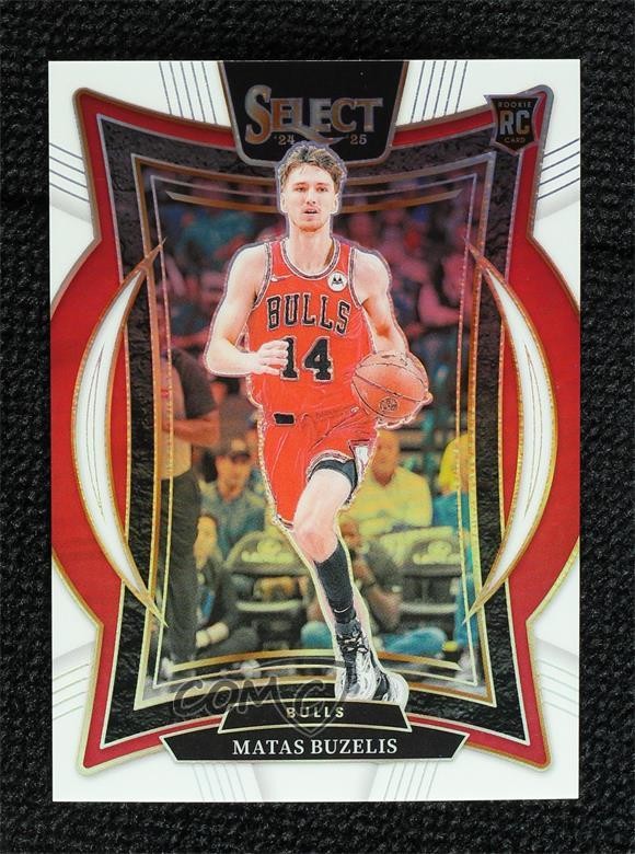 2024-25 Panini Select Concourse White Prizm 58/149 Matas Buzelis #70 1co7