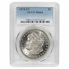 1878CC Morgan Silver Dollar $1 PCGS MS 64