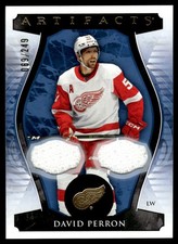 2023-24 Upper Deck Artifacts Materials Gold Jersey David Perron 069/249 #9