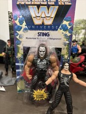 Masters Of The Universe  Wwe Wrestling Figure Sting With A Little Bonus Figure
