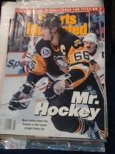 Sports Illustrated June 8 1992 Mario Lemieux Penguins Great Shape See Pics!