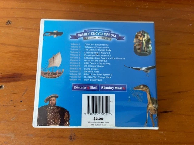 Family Encyclopedia 2007 14-disc CD-ROM Collection (Courier Mail & Sunday Mail) - Image 3 of 4