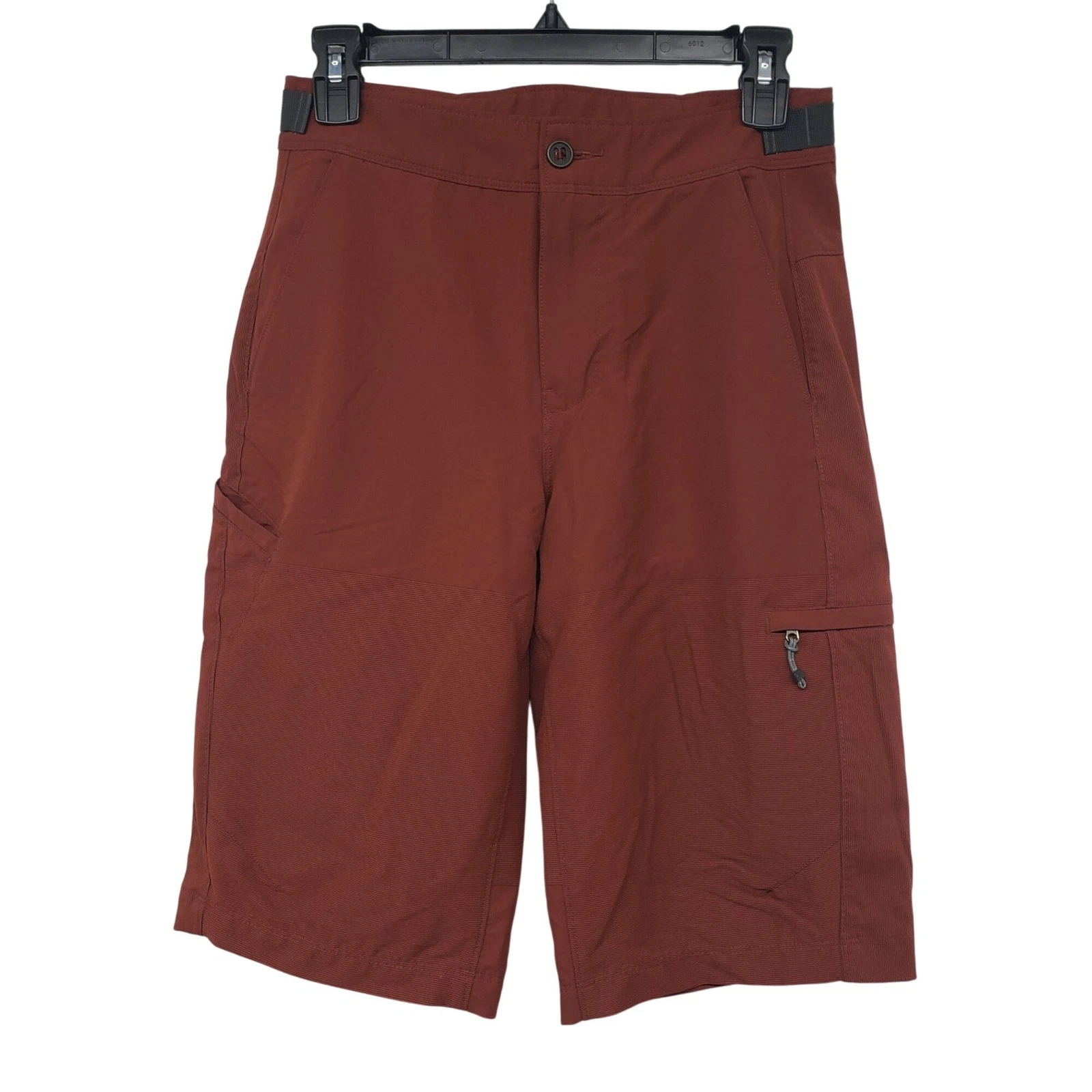 REI Co-Op Cargo Shorts Burnt Orange Rust Color Mens 28 Hiking Camping Casual