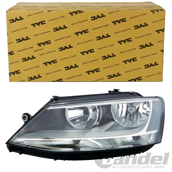 TYC Hauptscheinwerfer H7/H7 Links Passend FüR VW Jetta IV 1.2 - 2.5 TSI TDI-image
