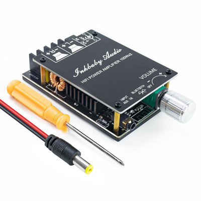 200W Bluetooth 5.0 TPA3116D2 Mini Stereo Amplifier Board for DIY Speakers
