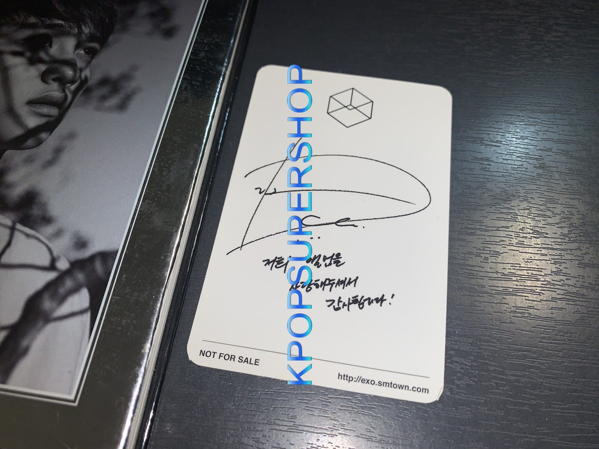 EXO 2nd Album EXODUS D.O Chinese Ver CD Photobook D.O Photocard