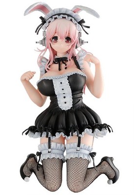 NITRO SUPER SONIC Super Sonico Bunny Ver. 1/4 Scale PVC Painted Figure JP