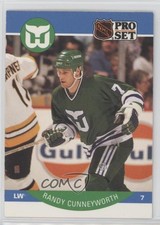 1990-91 Pro Set Randy Cunneyworth (Large H on Cunneyworth on Back) #101 7k6