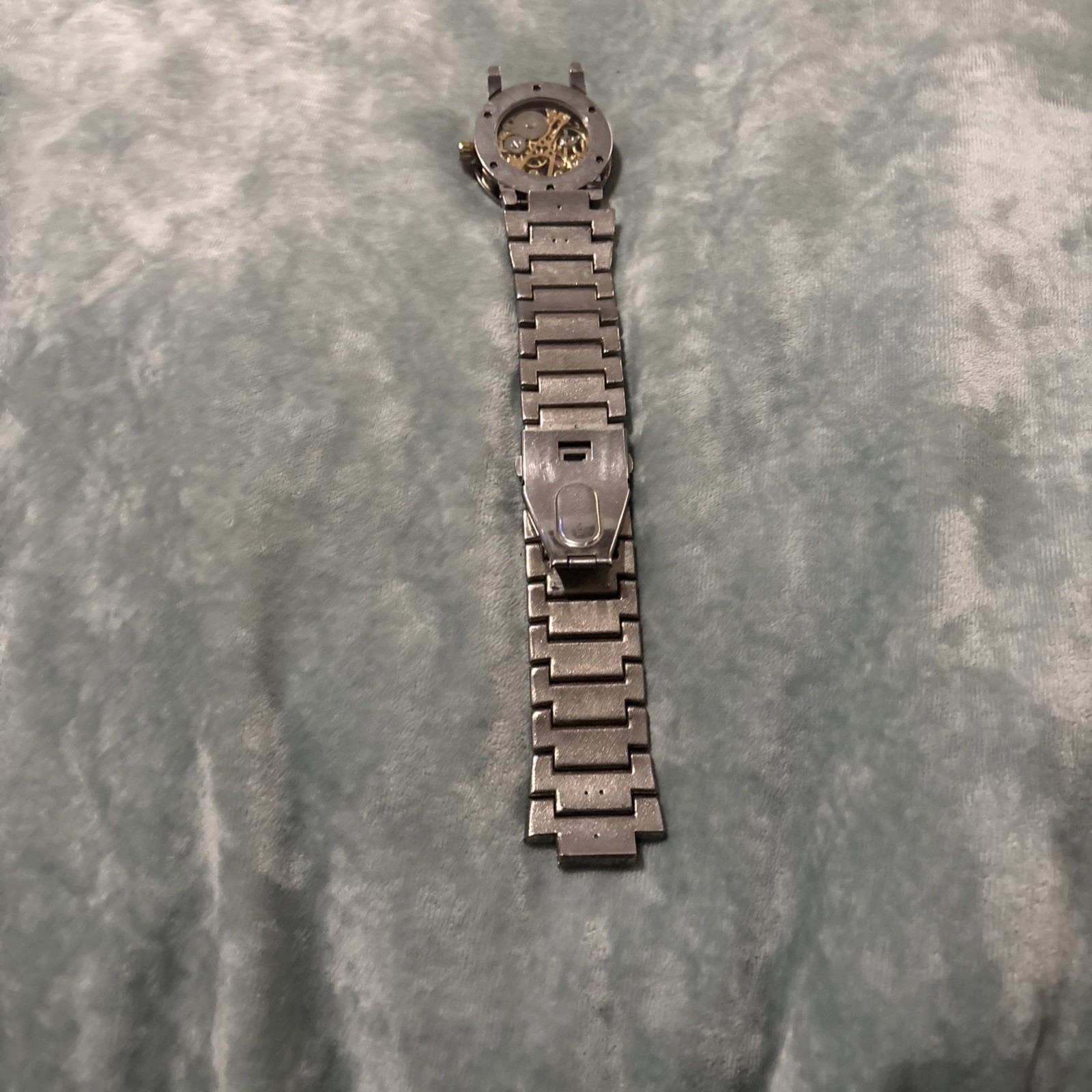 Winner Transparent Mechanical Skeleton Watch Men'… - image 8