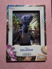 2026 Topps Chrome Disney Lilo And Stitch Shadow Box ALIEN /85 SP RARE #LS-4