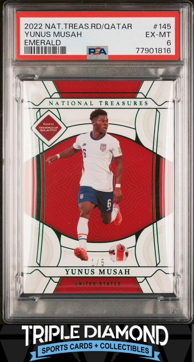 2022 Panini National Treasures Road to FIFA World Cup Soccer