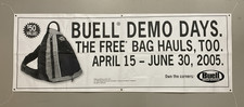 2005 Buell Demo Days Dealership Vinyl Banner 35x94 Harley-Davidson Sign
