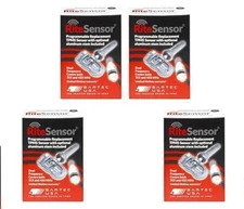 4 PACK NEW Bartec Rite Sensor TPMS Sensors 315/433MHZ Metal & Rubber Stem RS2000