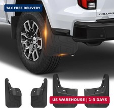 Mud Flaps for 2023-2026 Chevrolet Colorado WT/CUSTOM/LT/Z71, 4PCS All Weather No