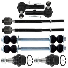 8pcs Front Sway Bar End Ball Joint Tie Rod For 2011-2019 GMC Sierra 2500 HD