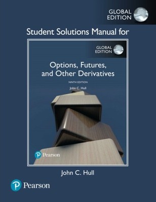 STUDENT SOLUTIONS MANUAL FOR OPTIONS F by HULL JOHN C. Paperback Self Help