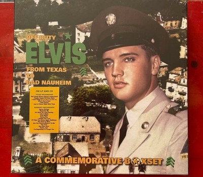 Off Duty Elvis From Texas To Bad Nauheim LP+CD Box Set