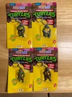 Vintage Teenage Mutant Ninja Turtles TMNT  Keychain NEW sealed Set of 4 Hope