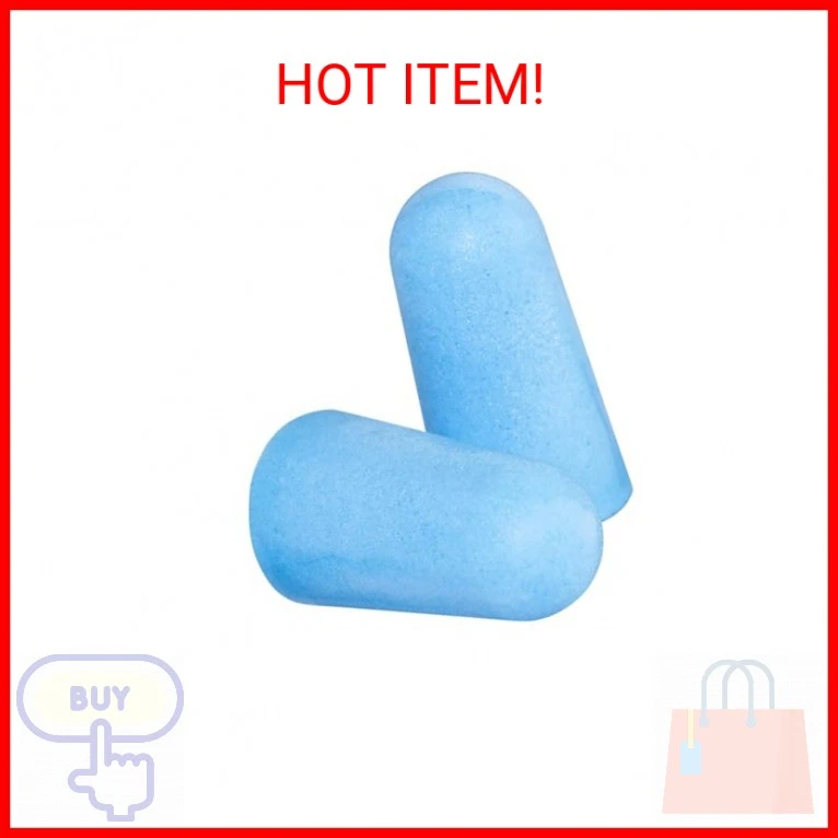 SAS Safety Corp 泡沫耳塞,200 对一次性安全耳塞,软 F — 第 2/2 张图片