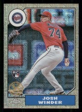 2022 Topps Update '87 Topps Silver Pack Chrome #T87C48 Josh Winder