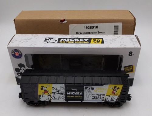 Lionel 1938010 O EE. UU. Mickey The True Original Boxcar LN/Caja | Condition: Used