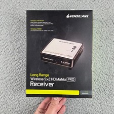 New Iogear GWHDRX01 Long Range Wireless 5x2 HD Matrix PRO Additional Receiver