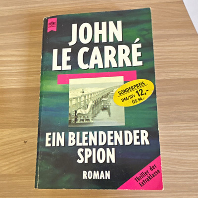John le Carré: Ein blendender Spion TB Heyne 1994 Deutsch Spionage-Thriller