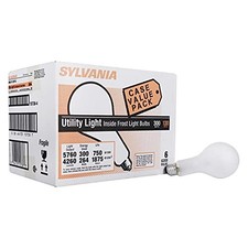 SYLVANIA Incandescent PS30 Utility Light Bulb, 300W, 5760 Lumens, 2850K,