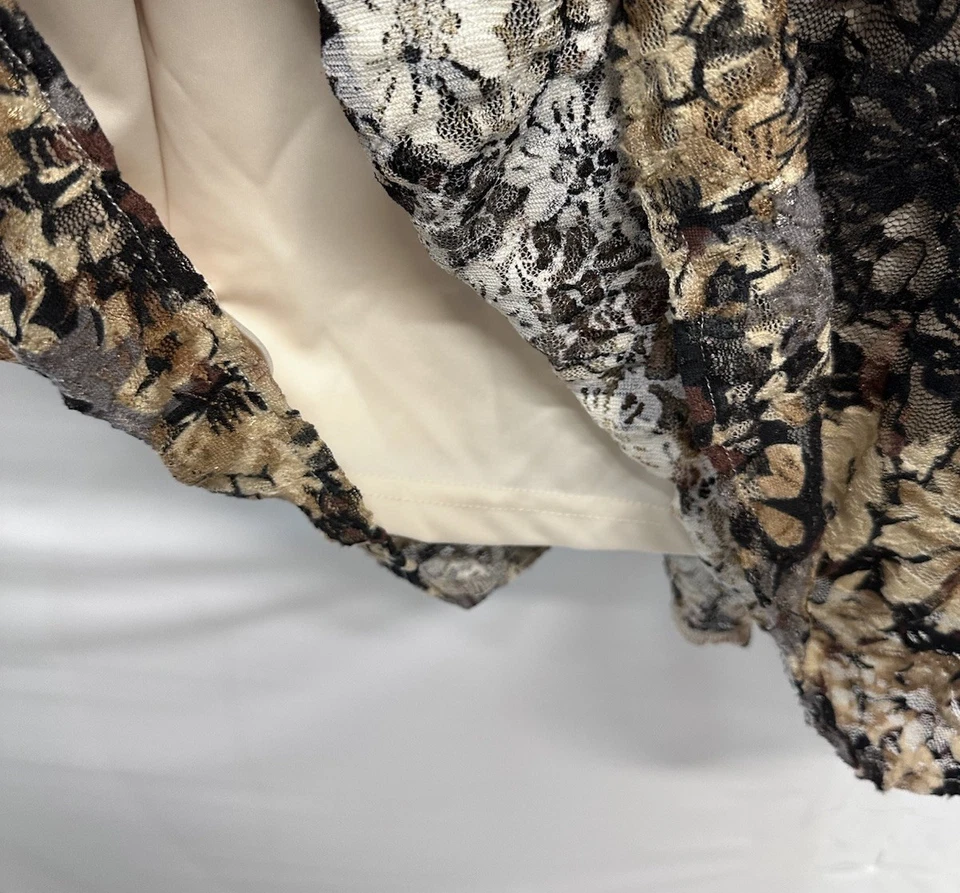 Vestido de renda American Rag A Line tons de joia Bring UR Boors tamanho 1X - Imagem 3 de 4