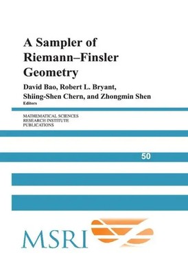 David Bao (u. a.) | A Sampler of Riemann-Finsler Geometry | Buch | Englisch