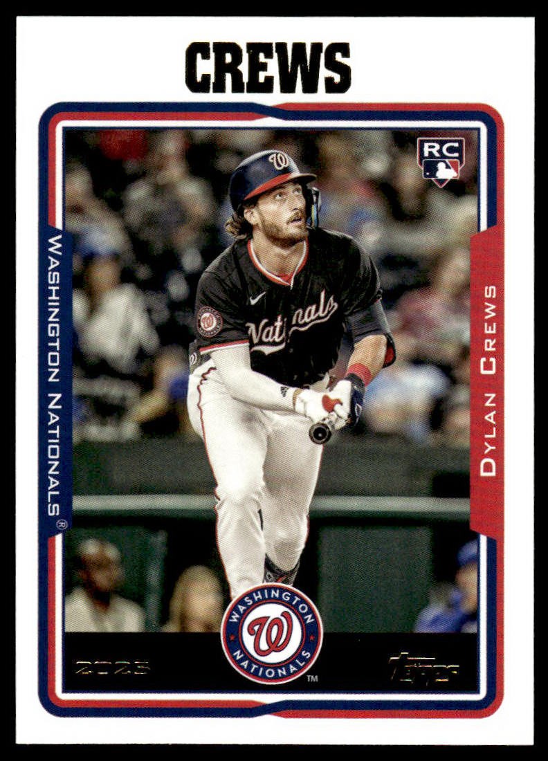 2025 Topps Archives Dylan Crews #300 2005 Design Rookie RC