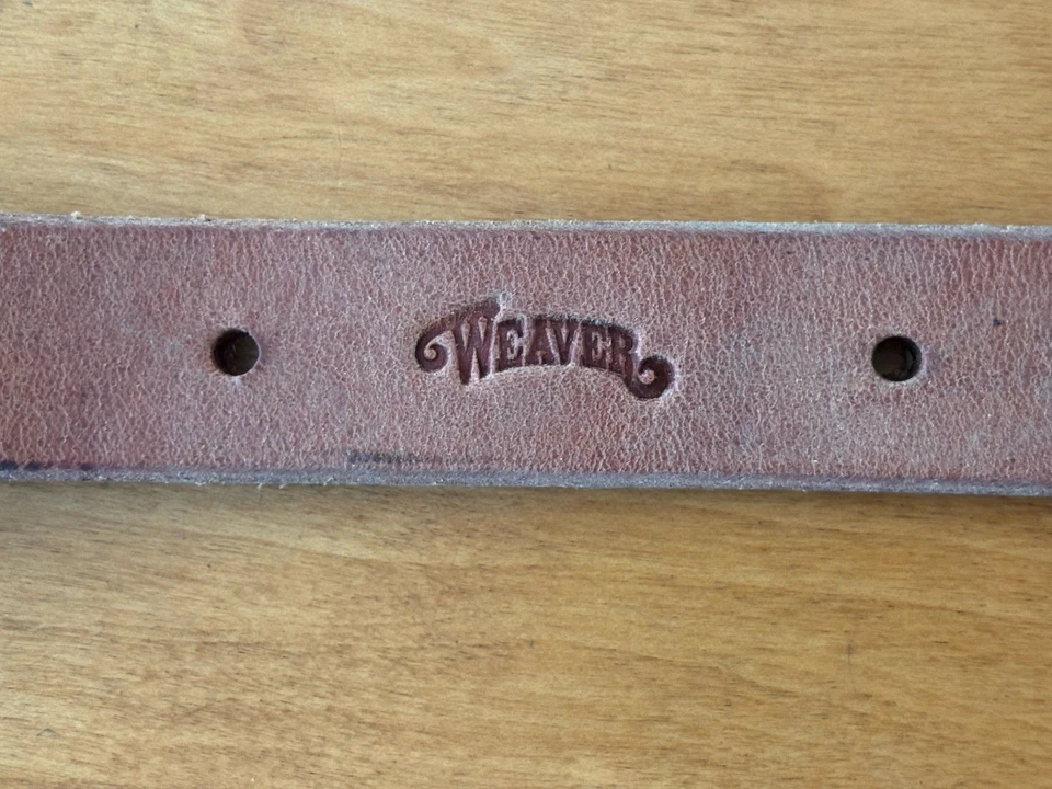 NUEVO accesorio de martingala para correr de cuero Weaver. Nunca Usado-EXCELENTE ESTADO Foto 4 de 4