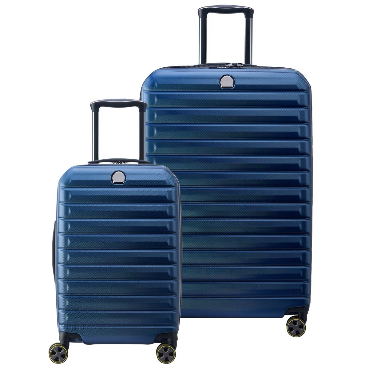 Delsey Helium Edge スーツケース 2個 ネイビー デルセー Delsey Helium Edge 2-piece Luggage Spinner Hardside Set 30