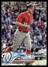 2018 Topps Holiday Mega Ryan Zimmerman Washington Nationals #HMW169