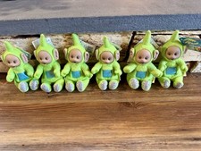 NWT Set Of 6 Vintage 1998 Green Teletubbies Dipsy 7”Plush