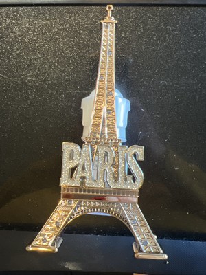 Bath & Body Works Gold Paris Eiffel Tower Wallflower LIGHT UP Plug-in 2025 New