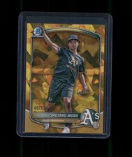 2025 Bowman Chrome Sapphire Shotaro Morii #BCP-170 Gold Image Variation /50