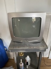 Vintage RCA 13" Retro Gaming CRT TV 2002 Front A/V E13320