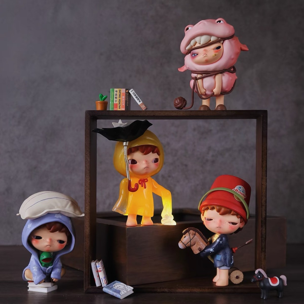 POP MART Hirono Echo Series Confirmed Blind Box Figure Art Toys