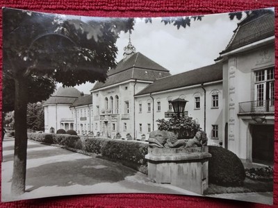 Postcard from the State Bath Bad Elster, Bathhouse from 1968 Old Original (24)