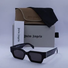 New Palm Angels PERI086 HYDE 1007 Black/Dark Grey 50-19-145 Sunglasses