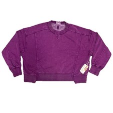 NWT Free People Movement x Hatch Maternity Intercept Pullover XS X-Small Berry