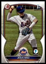 Jesus Baez 2023 Bowman Prospects #BP-12 New York Mets