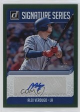 2018 Panini Donruss Signature Series Green 1/5 Alex Verdugo #SS-AV Auto 2h5