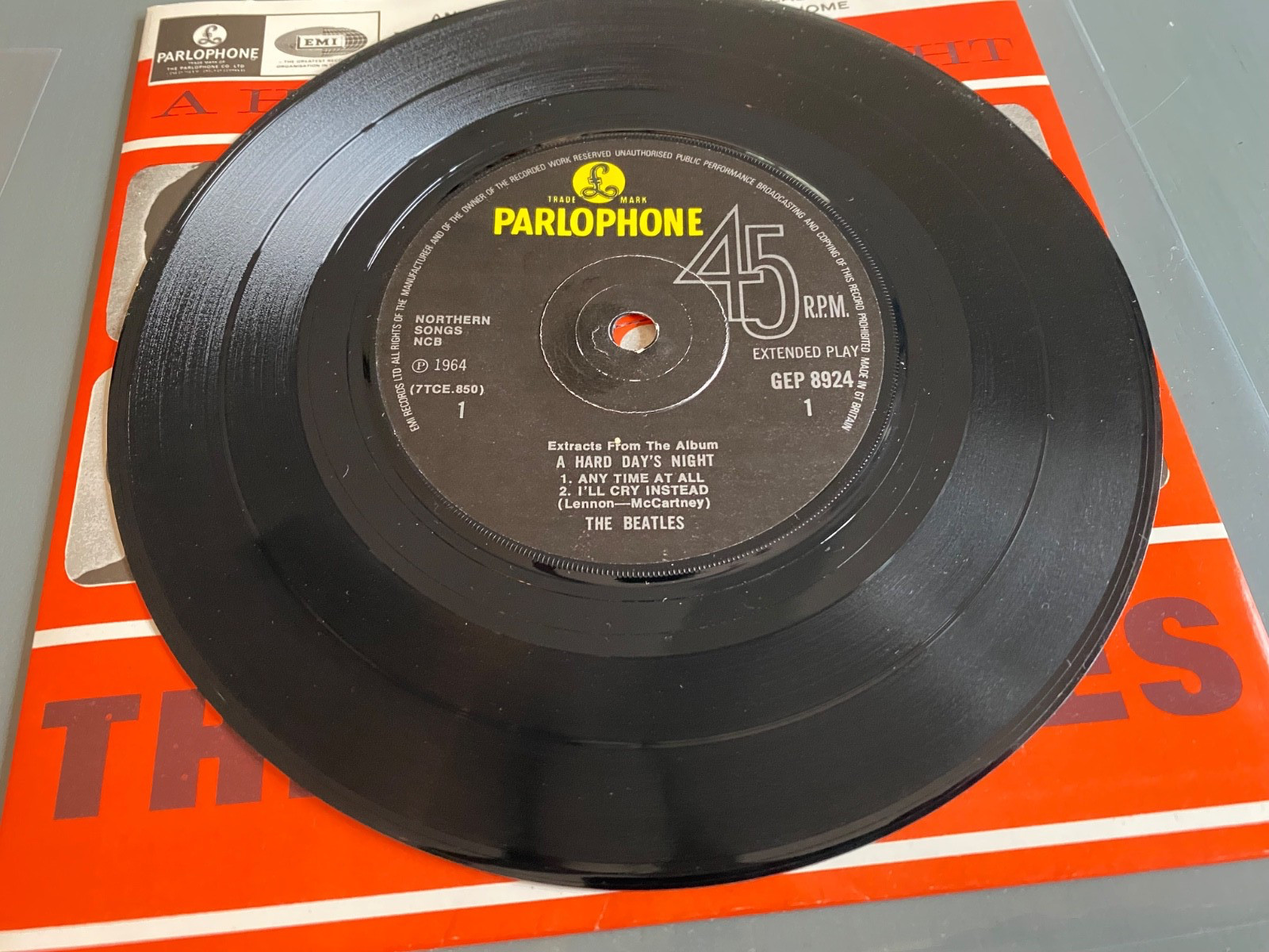 VTG RARE The Beatles EP Collection Box Set COMPLETE 14 Original 45rpm NM Vinyls