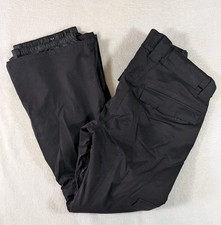 Boulder Gear Skinny Flare Snow/Ski Pants Womens 12 Black Vented Thigh Adj Waist