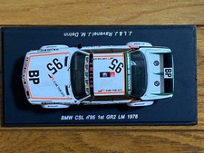 1/43 Spark Racing car BMW 35CSL #95 GR2 winner Le Mans 1976 Minicar