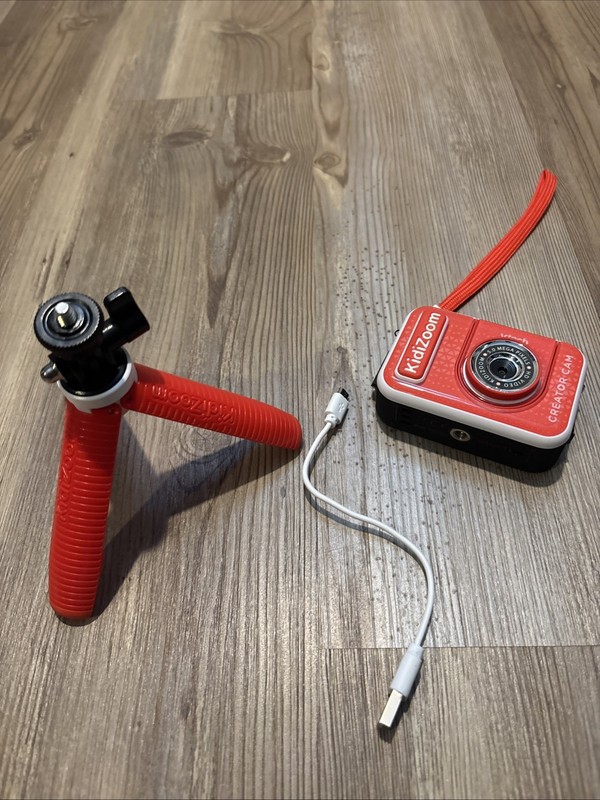 VTech KidiZoom Creator Cam HD Kids Camera - Red