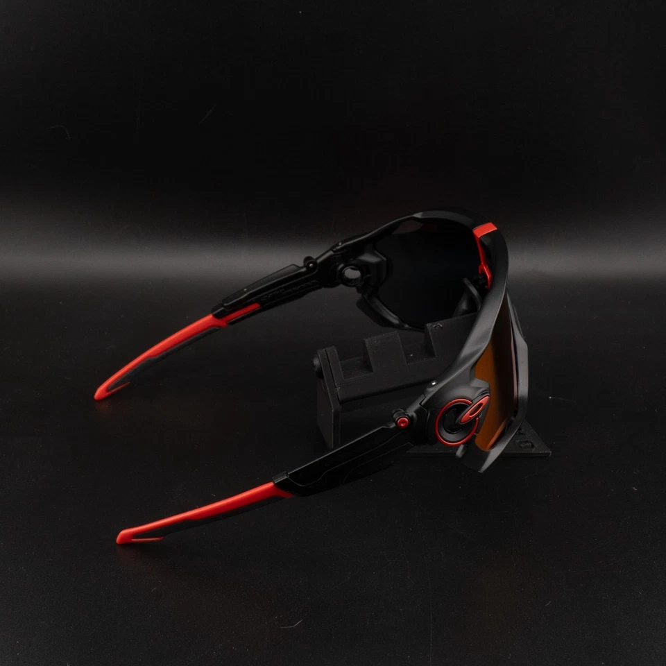 Oakley Jaw Breaker Sunglasses Prizm Matte Black Frame / Red Lens / JBBR - Image 2 of 4
