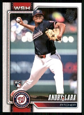 2026 Topps #36 Andry Lara RC Washington Nationals 57710